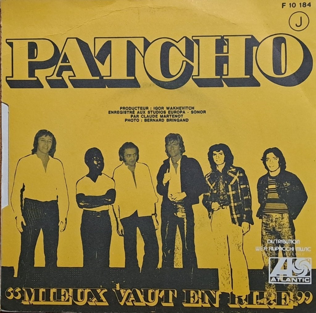 PATCHO – Comme Dans Un Rêve ( 1972 Jazz/Funk 45T ), Ophalen of Verzenden