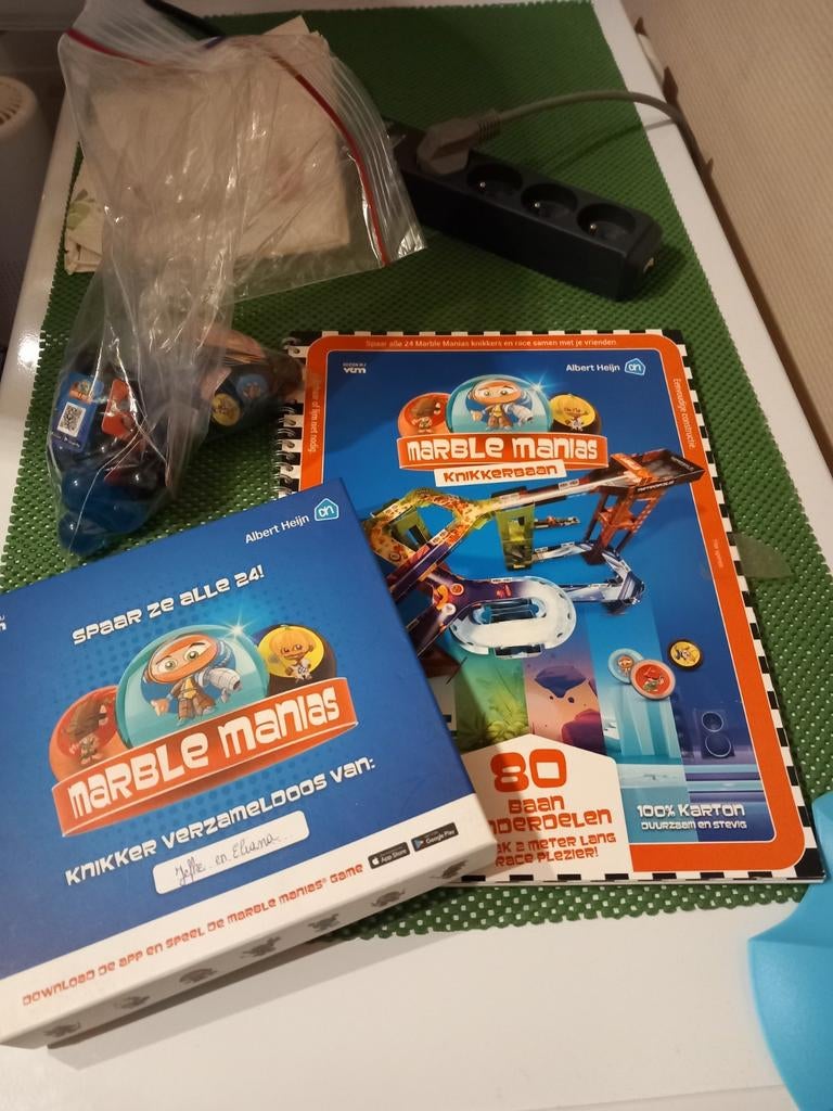 Knikkerbaan en knikkerspel, Ophalen
