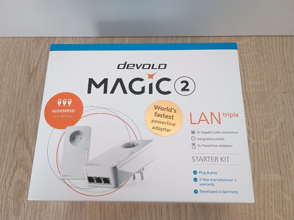 Devolo Magic 2 LAN triple Starter Kit, Enlèvement, Neuf, Devolo