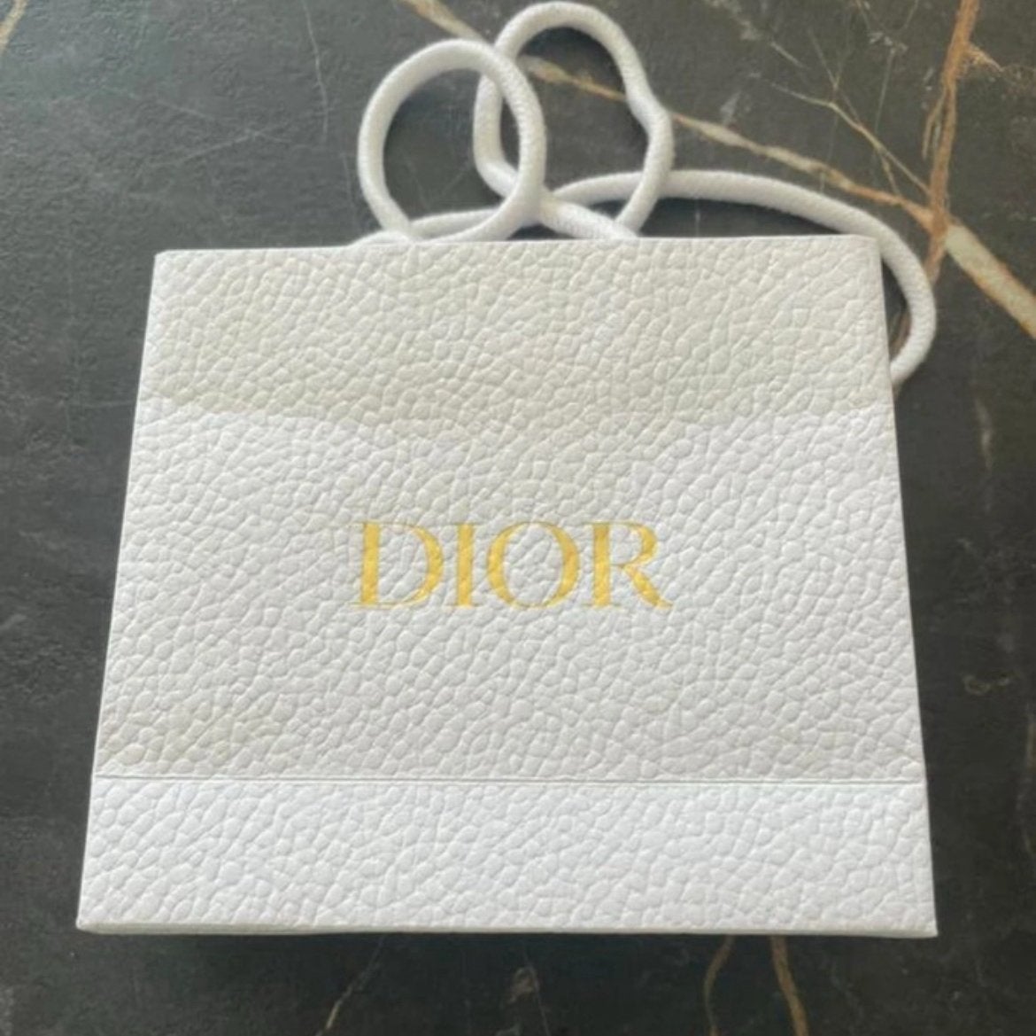 Sac en papier Dior état neuf xs, Enlèvement ou Envoi, Neuf, Blanc, Shopper