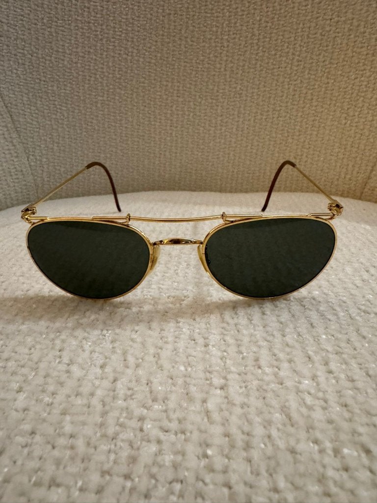 Vintage B&L Ray-ban Art-Deco W1532 zonnebril R89 zeldzaam, Handtassen en Accessoires, Zonnebrillen en Brillen | Heren, Zonnebril