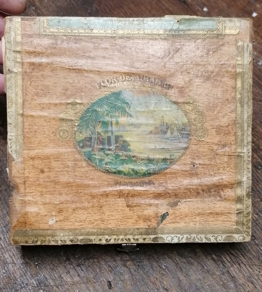 Boite cigare Miramar collector, Collections, Envoi, Utilisé, Boite à tabac ou Emballage
