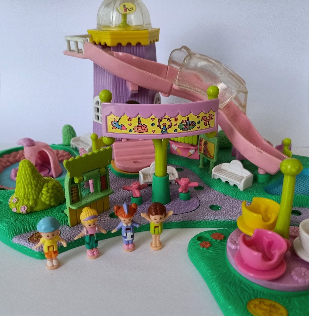Rides 'n Surprises vintage Polly Pocket fun fair   1996, Enlèvement ou Envoi, Utilisé