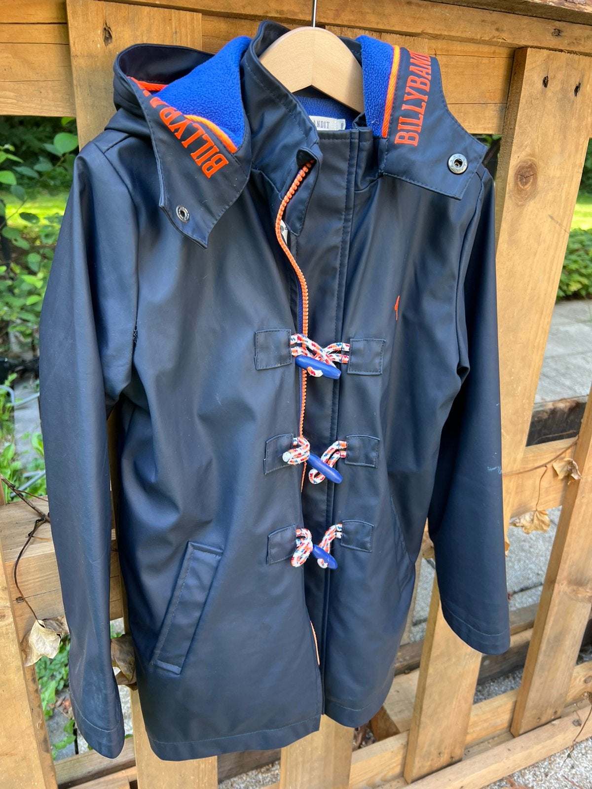 Jas blauw met fleece stof binnenin BillyBandit, Enfants & Bébés, Enlèvement ou Envoi, Comme neuf, Manteau