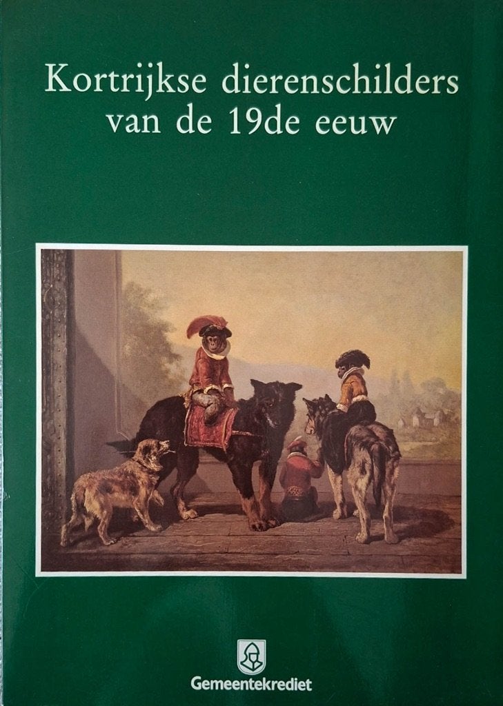 KORTRIJKSE DIERENSCHILDERS VAN DE 19de EEUW, Boeken, Ophalen of Verzenden, Zo goed als nieuw