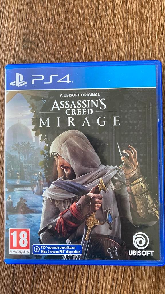 Ps4 assassins creed mirage (free ps5 upgrade), Enlèvement ou Envoi, Comme neuf