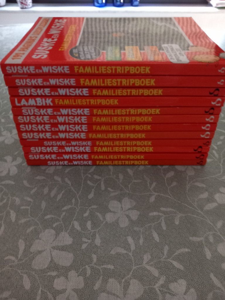 Suske en Wiske Dikke Familie Strip Boeken, Meerdere stripboeken, Ophalen, Nieuw, Willy Vandersteen