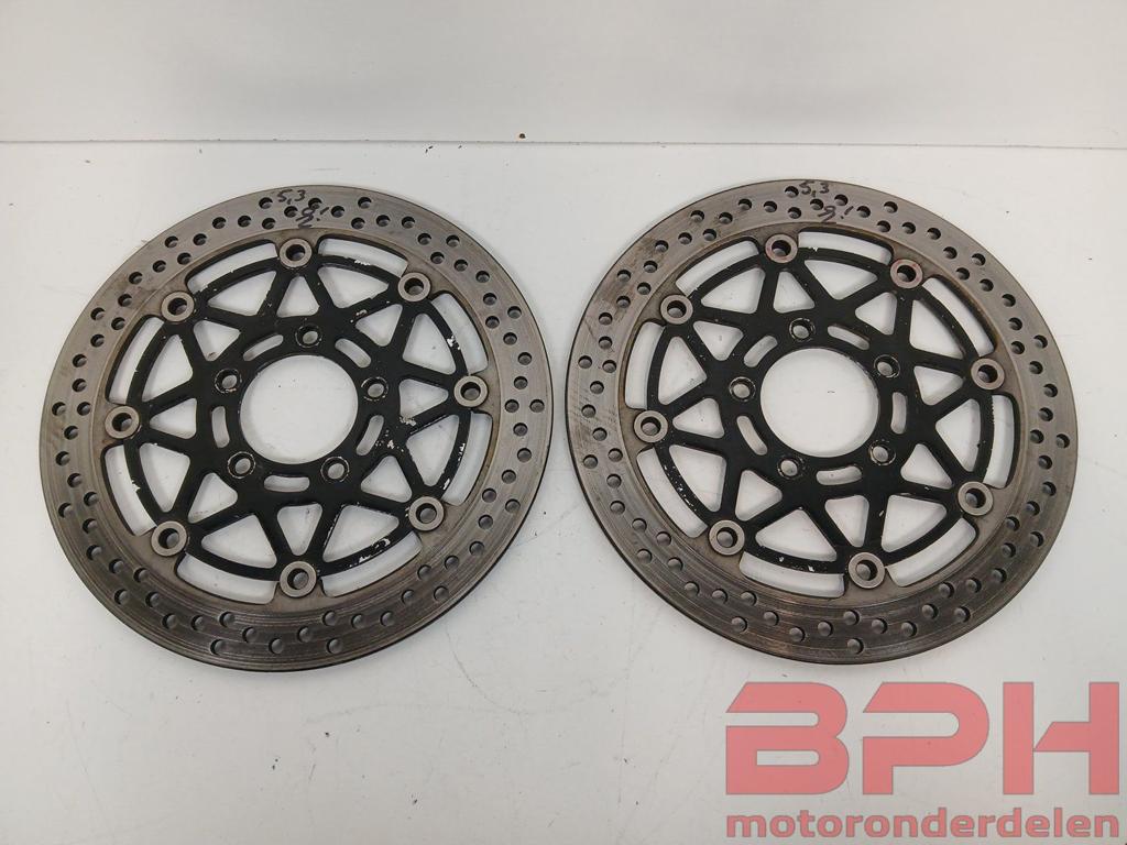 Remschijven Suzuki GSX-R 600 750 1000 K3 K4 K5 2003 t/m 2005, Motoren, Gebruikt, -, -, Ophalen of Verzenden