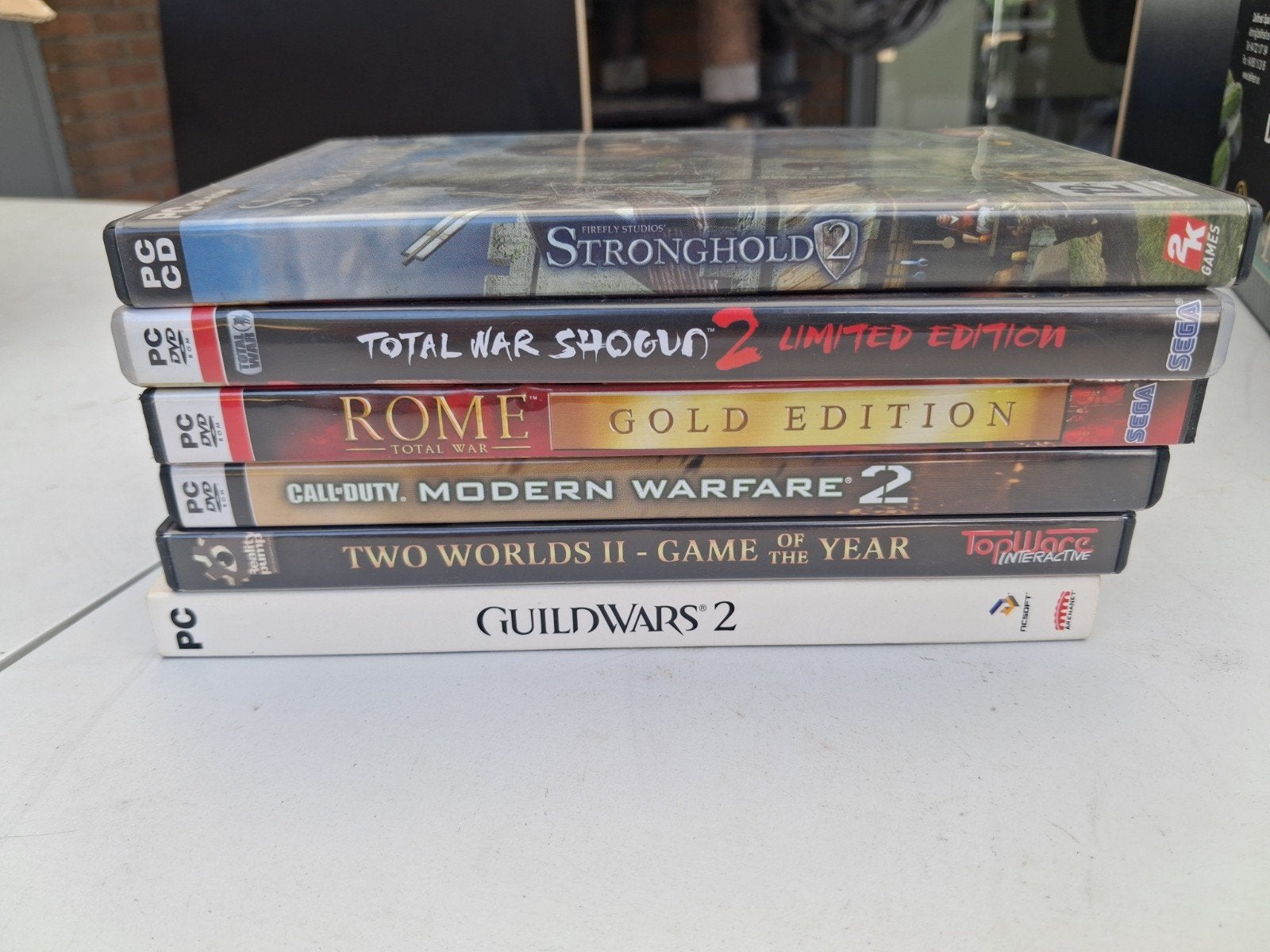 PC Games Strategie & RPG Pakket (6 stuks) - o.a. Total War, Enlèvement