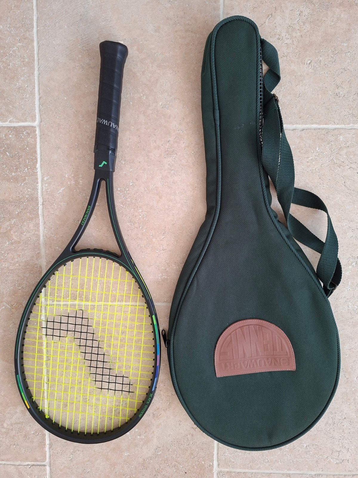 Snauwaert SL1 superlicht grafietzwart tennisracket, Sport en Fitness, Ophalen of Verzenden, Racket
