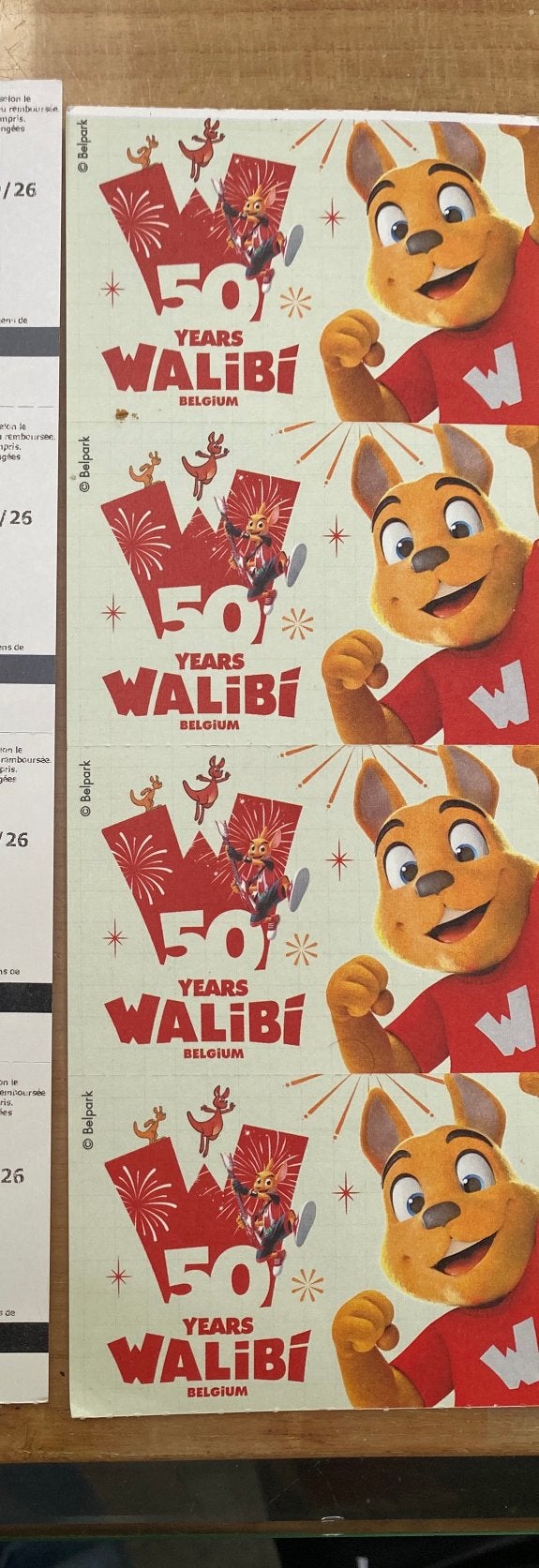 Billet Walibi Belgique(URGENT), Tickets & Billets