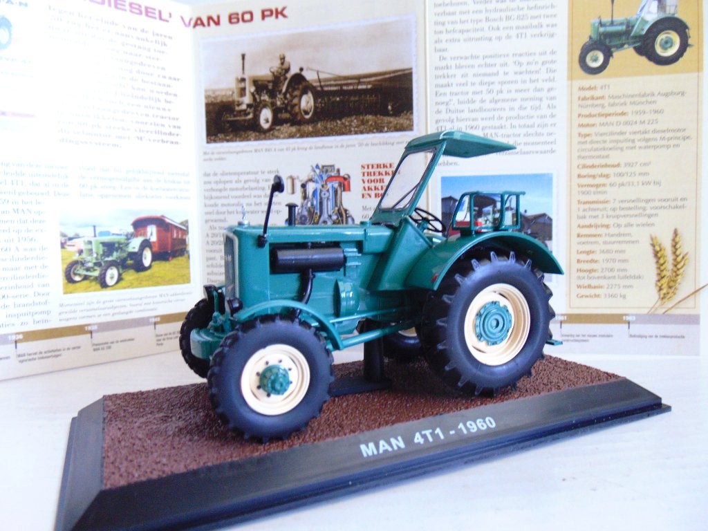 Modèle Tractor Man 4T1 - 1960 - 1/32, Enlèvement ou Envoi, Comme neuf, Tracteur et Agriculture, Autres marques