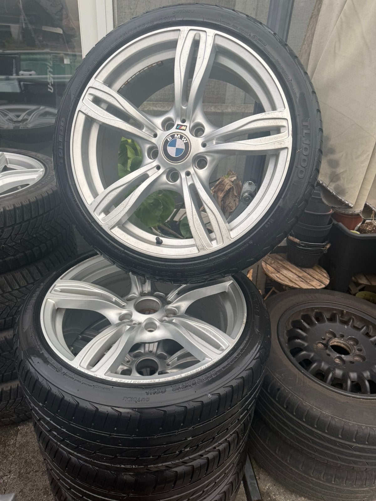 18 inch bmw m velgen 5x120, Auto-onderdelen, Banden en Velgen, Ophalen, 18 inch, Gebruikt, Banden en Velgen