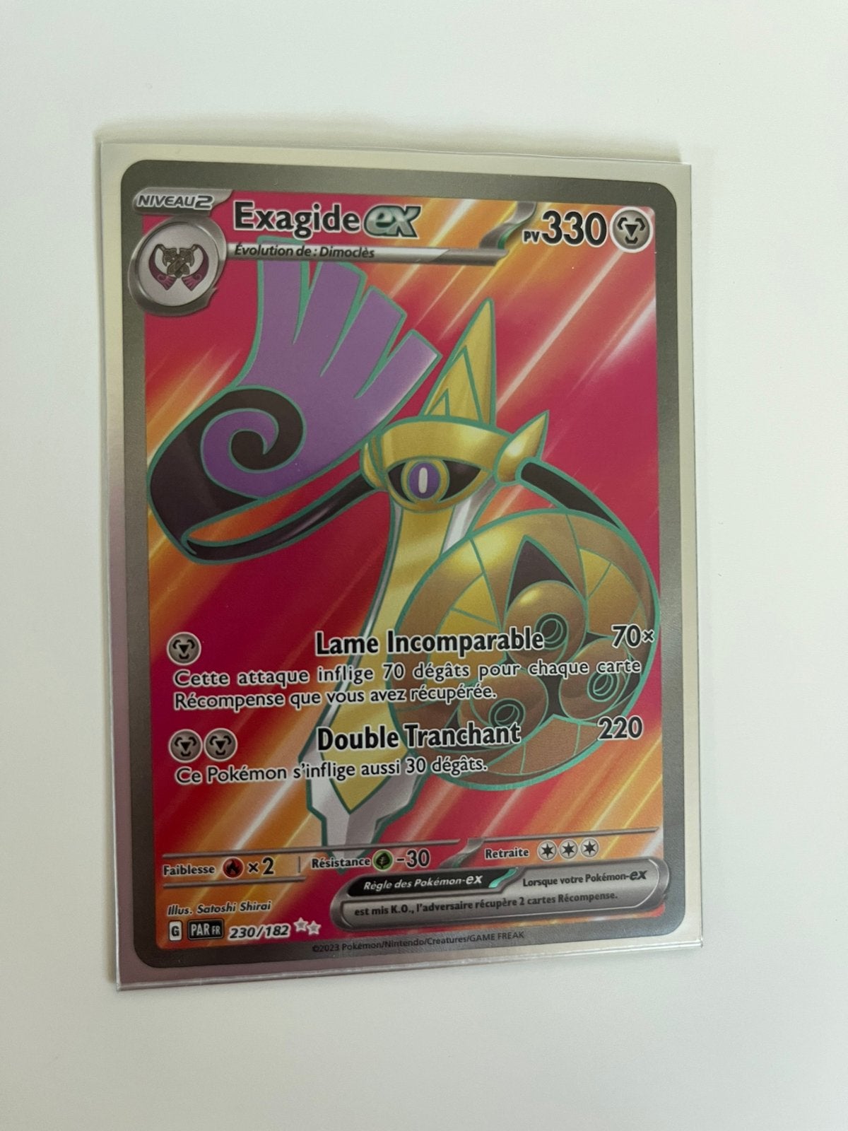 Pokémonkaart Exagide ex, Ophalen of Verzenden, Nieuw, Losse kaart