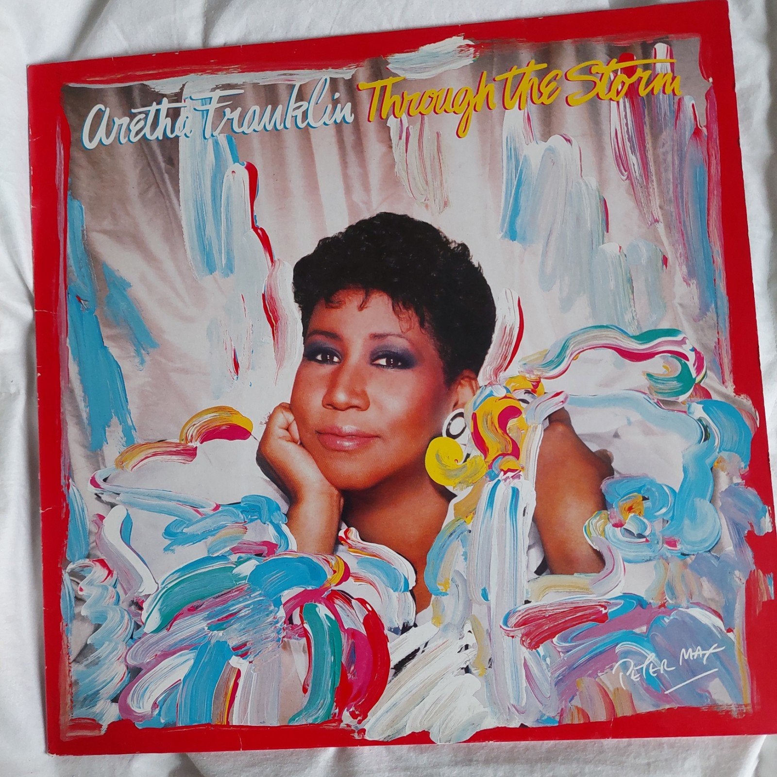par Aretha Franklin (artiste Through the storm), Enlèvement ou Envoi, Comme neuf, Soul, LP