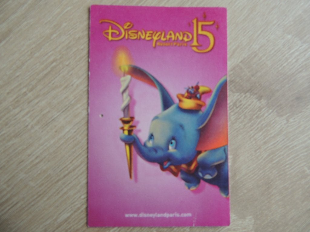 Carte Disneyland Paris, Collections, Disney, Enlèvement