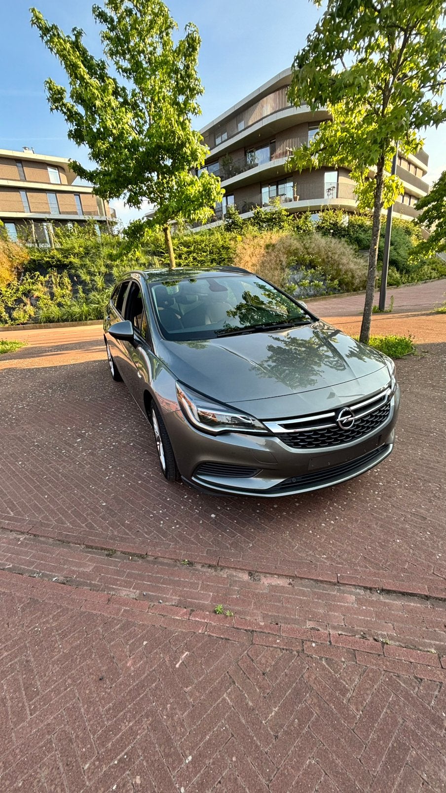Opel Astra Sports Tourer 1.0 Turbo – 105 pk, Auto's, Opel, Stof, Zwart, Break, 5 deurs