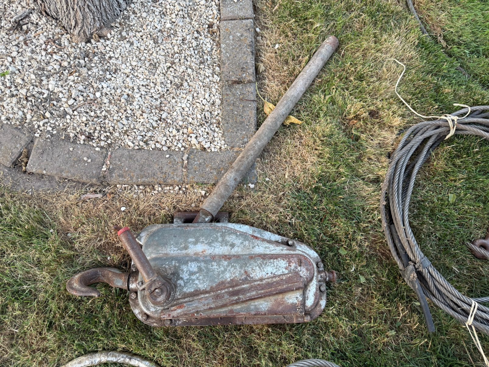 Tirfor staaldraadtrekker, Ophalen of Verzenden, Gebruikt, Overige soorten