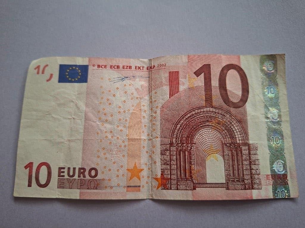 2002 Allemagne 10 euros 1ère série Duisenberg code R012, Timbres & Monnaies, Billets de banque | Europe | Euros, Billets en vrac