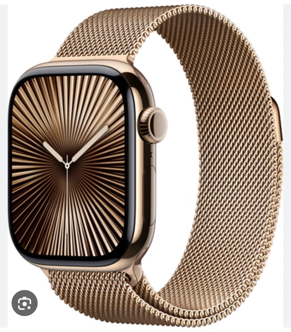 Apple watch 10 titane or 42mm, Handtassen en Accessoires, Smartwatches, Ophalen, Zo goed als nieuw, IOS
