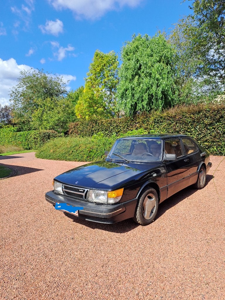 saab 900 turbo 16S, Autos, Cuir, Achat, Beige, Boîte manuelle
