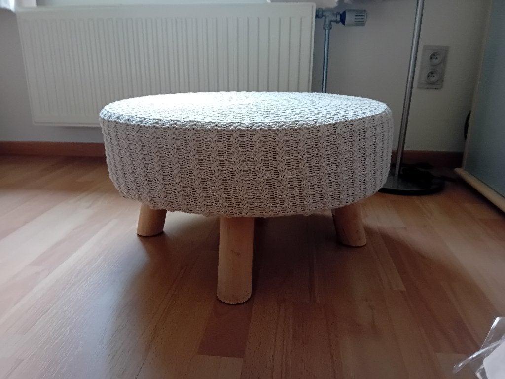 laag tafeltje, Huis en Inrichting, Ophalen, Rond, 50 tot 100 cm, Zo goed als nieuw