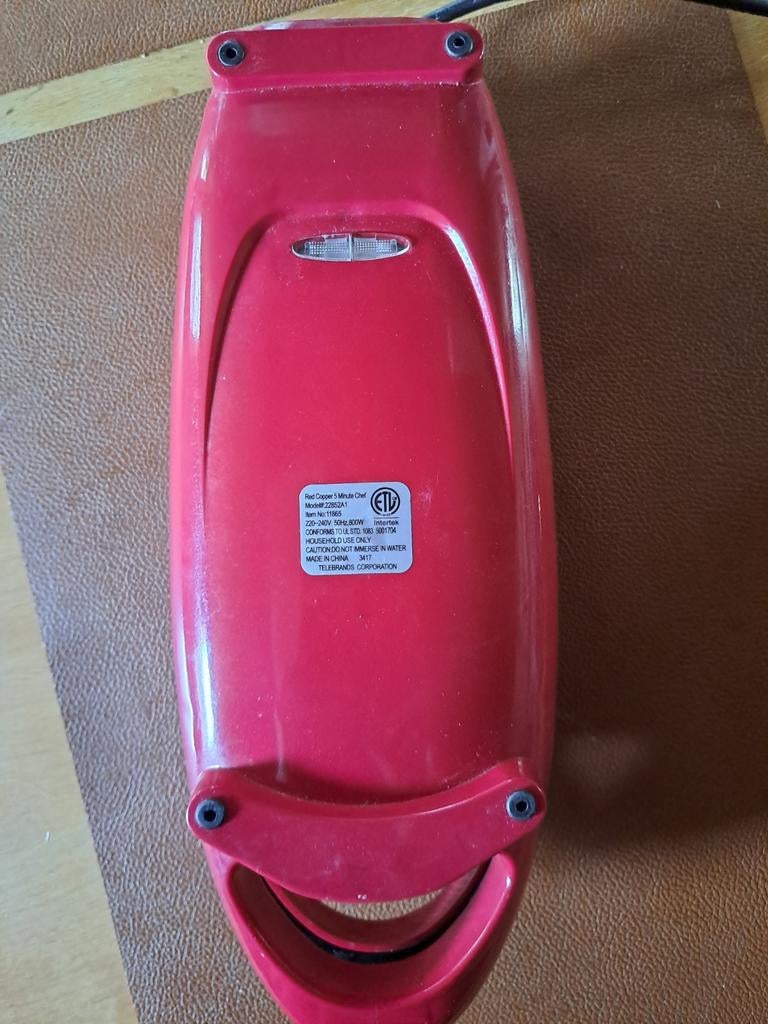 Red copper 5 minuten chef, Ophalen