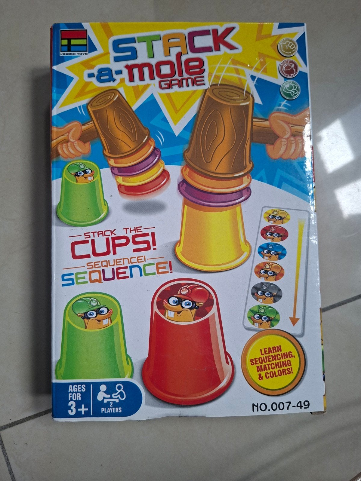 Stack -a mole, Hobby en Vrije tijd, Gezelschapsspellen | Kaartspellen, Ophalen