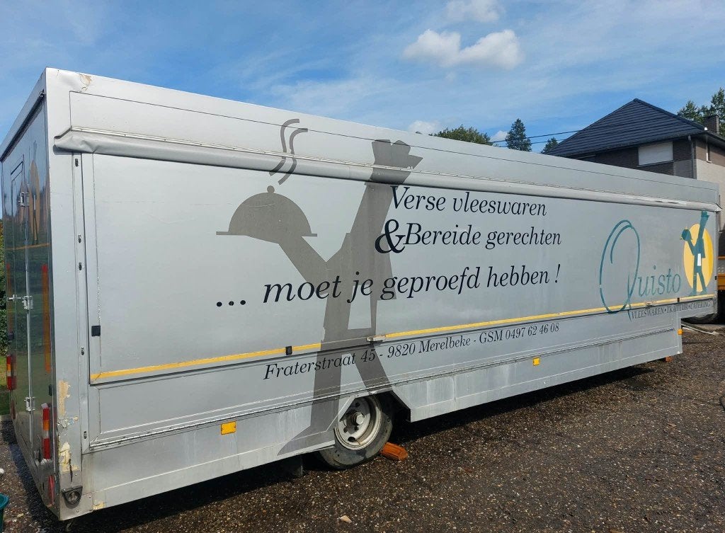 marktwagen - ex traiteurwagen, Ophalen