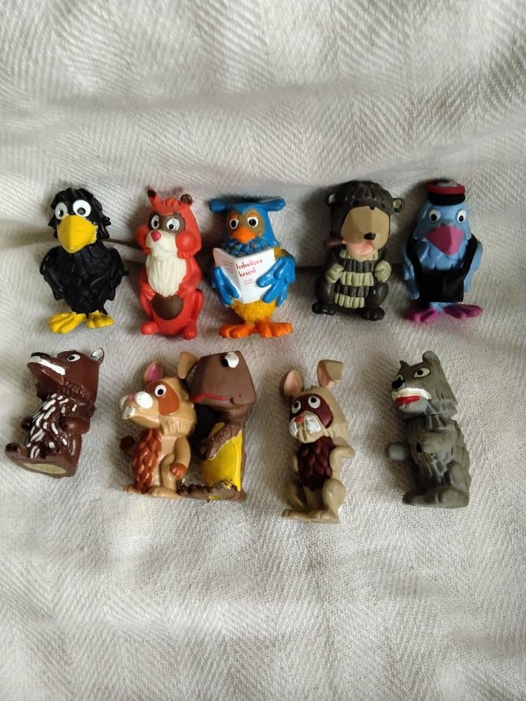 Bully 1985 Journal of Fables lot van 10 figuren... verkocht, Verzamelen, Poppetjes en Figuurtjes