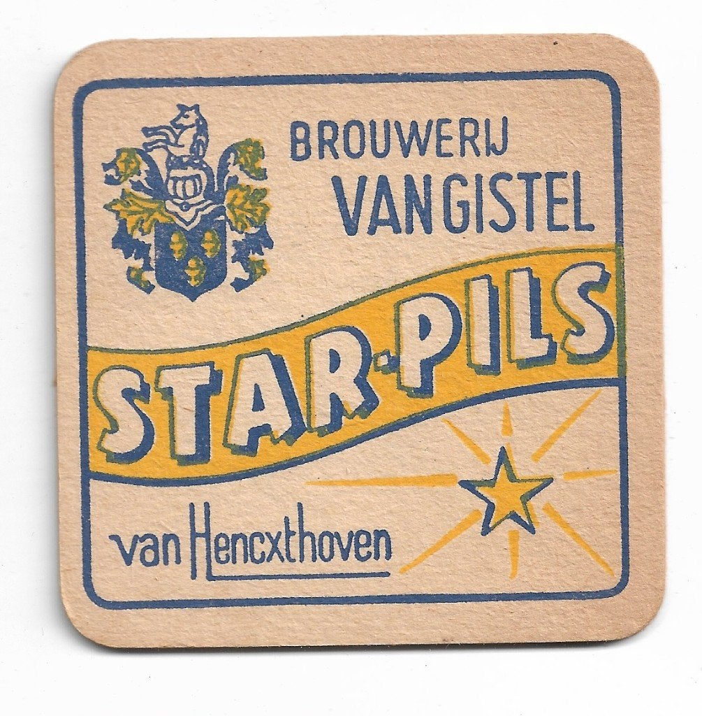 sous bock Star pils, Verzamelen, Ophalen of Verzenden, Zo goed als nieuw, Viltje(s)