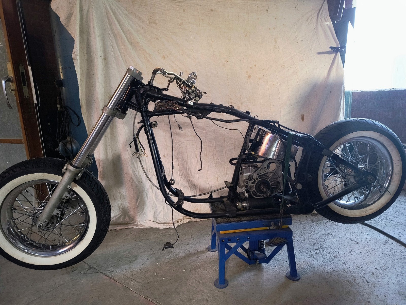 Harley softail frame met papieren, Motoren, Ophalen