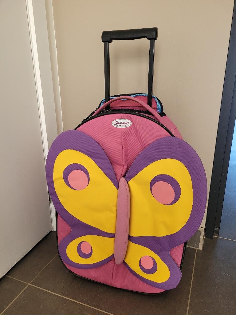Reiskoffer, Ophalen, Wieltjes, Gebruikt, 50 tot 60 cm