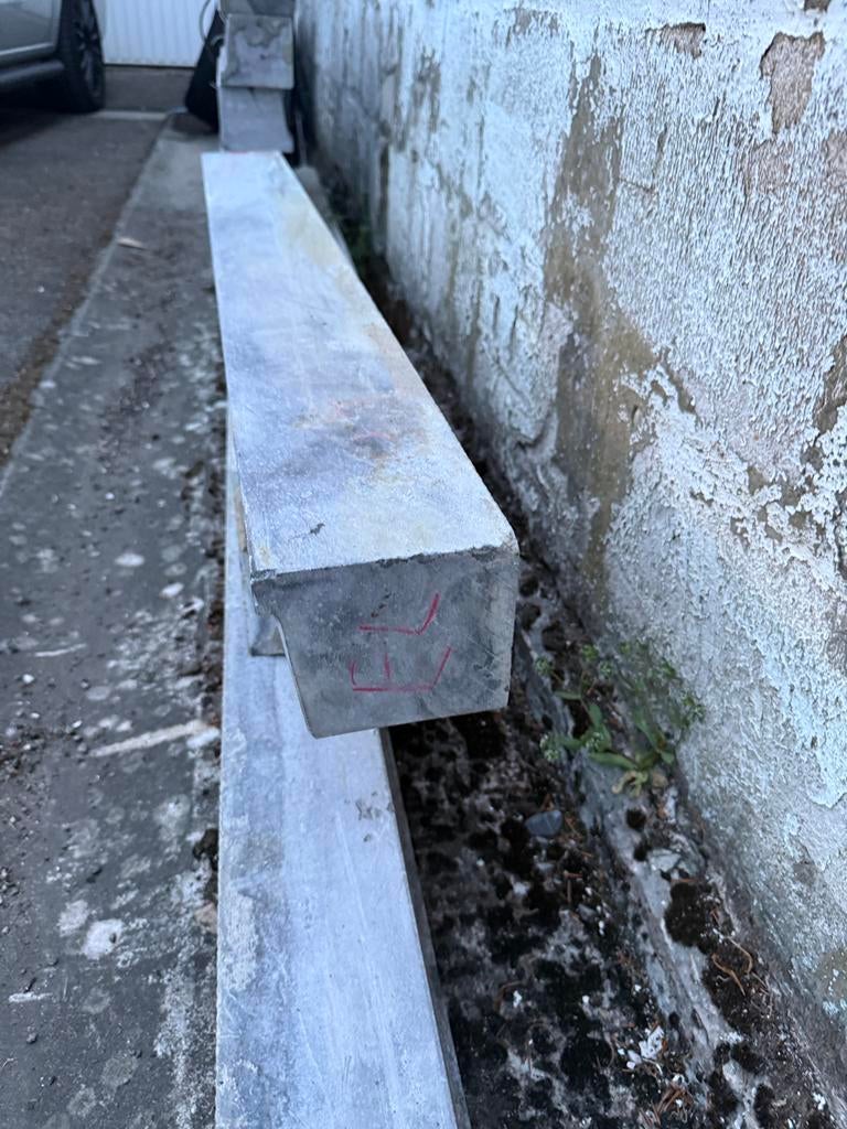 Dorpelsteen in blauwsteen, Ophalen, Zo goed als nieuw