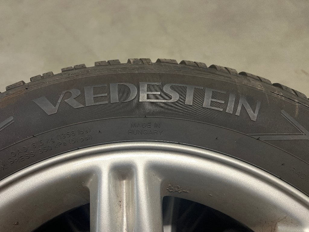 VREDESTEIN WINTRAC WINTERBANDEN OP ALU VELG, Auto-onderdelen, Ophalen, Gebruikt, Banden en Velgen, Winterbanden