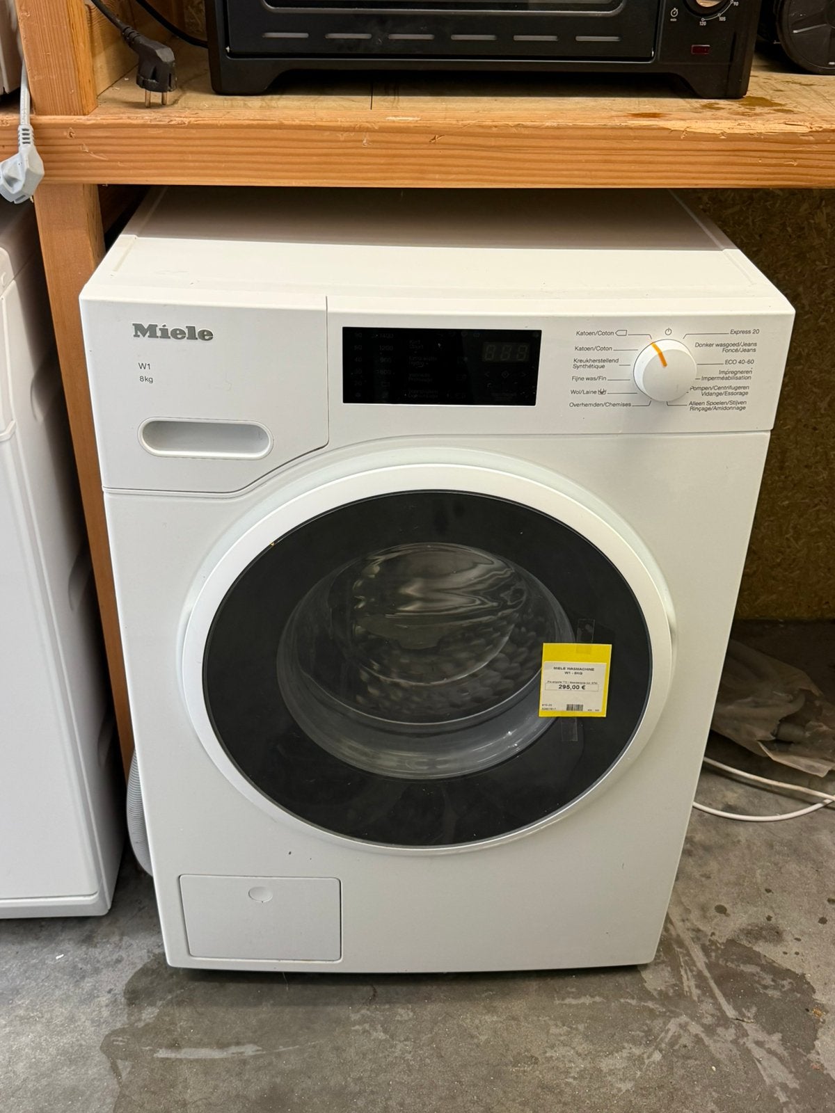 Miele wwd 120 wcs - 8 kg wasmachine, Elektronische apparatuur, Ophalen, Zo goed als nieuw