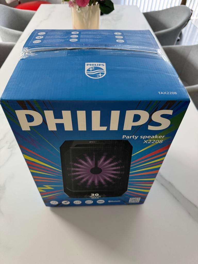 Nieuwe party box philips, Ophalen, Zo goed als nieuw
