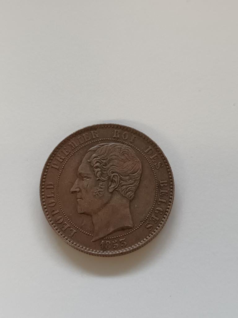 Huwelijksmedaille Hertog van Brabant 1853, Postzegels en Munten, Munten | België, Brons, Ophalen of Verzenden, Geboorte of Huwelijk
