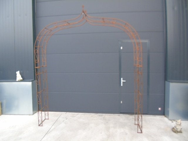 smeedijzeren boog volledige dubbele stang 2m45, Tuin en Terras, Ophalen, Nieuw