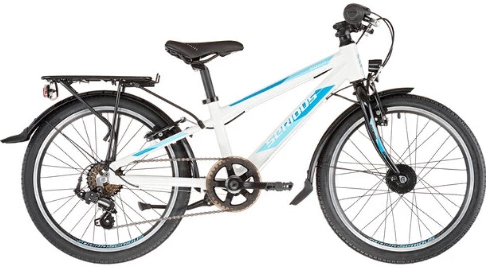 Serious Rockville Street 20" kinderfiets (blauw/wit), Fietsen en Brommers, Fietsen | Kinderfietsjes, Ophalen, 20 inch of meer