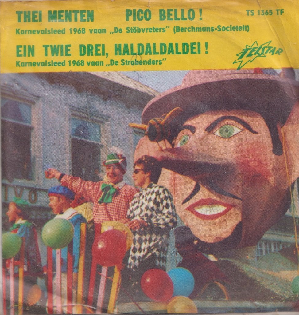 Thei Menten – Pico Bello / Ein twie drei, Haldaldaldei - Sin, Enlèvement ou Envoi, Utilisé, 7 inch, En néerlandais