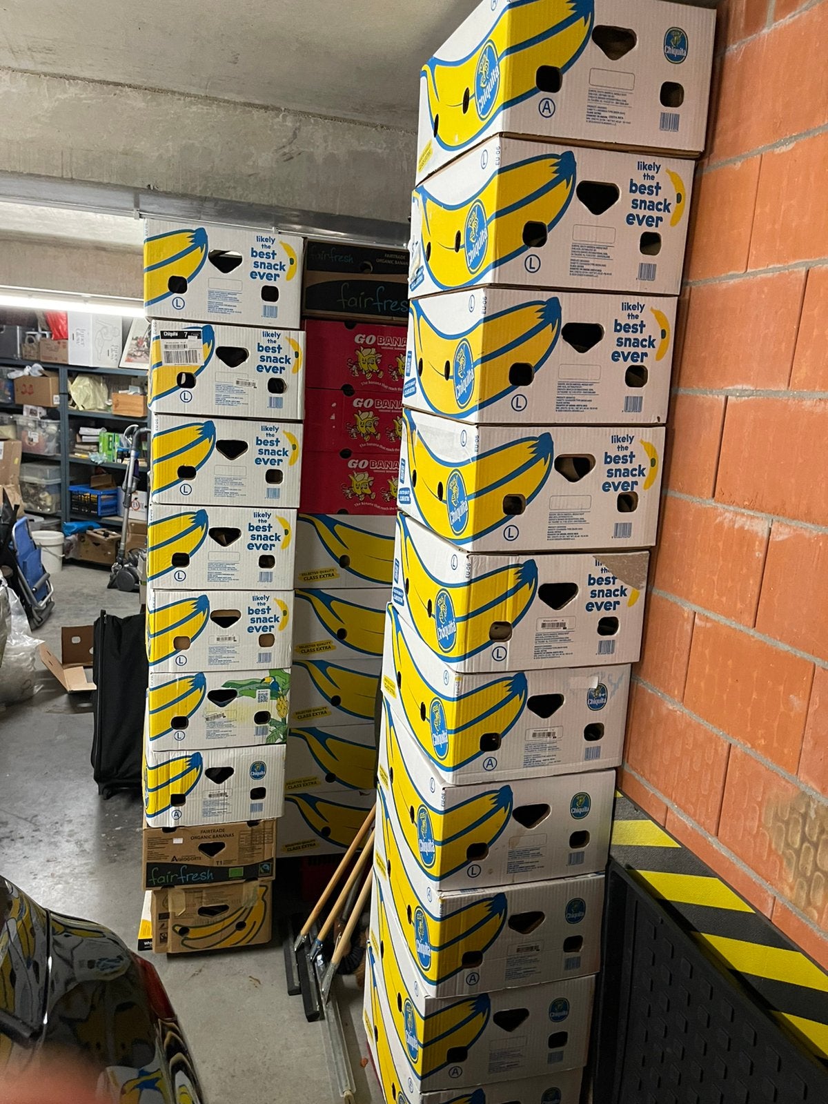 33 Bananendozen – Ideaal voor Verhuizing!  Stevige kwaliteit, Ophalen of Verzenden, Zo goed als nieuw