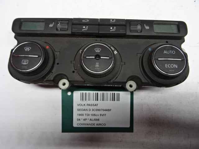 BEDIENINGSPANEEL AIRCO Passat (3B3) (3C0907044BF), Gebruikt, Volkswagen