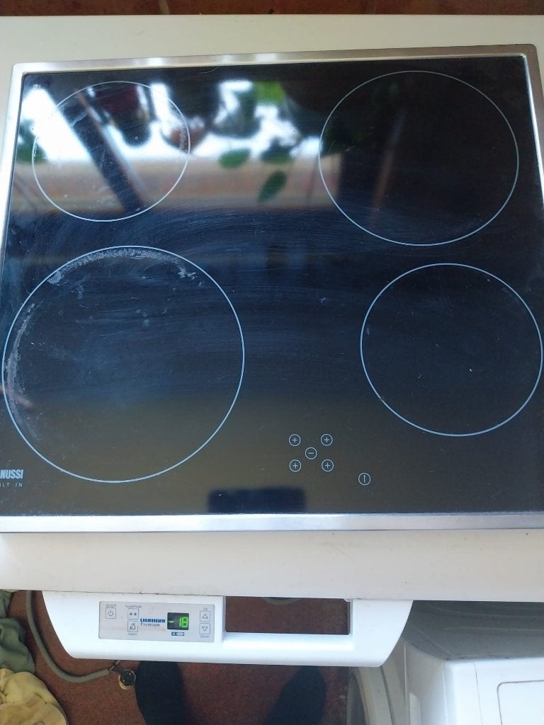 kook plaat merk zanussi, 4 zones de cuisson, Encastré, Enlèvement, Utilisé