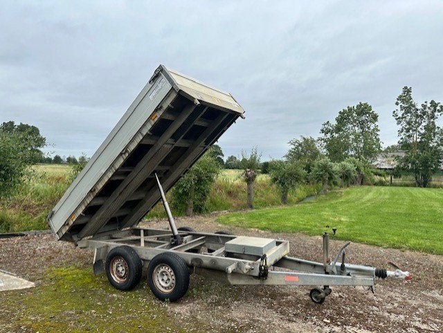 Aanhangwagen  3 Zijden kippen Saris 3500 kg, Doe-het-zelf en Bouw, Overige Doe-Het-Zelf en Bouw, Gebruikt, Ophalen