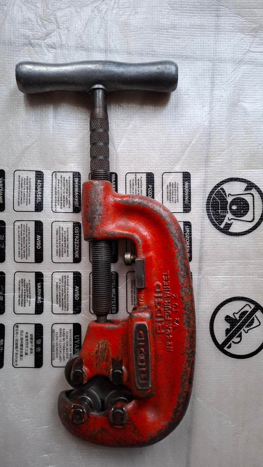 RIDGID buizensnijder 1/2->2, Ophalen of Verzenden, Ridgid