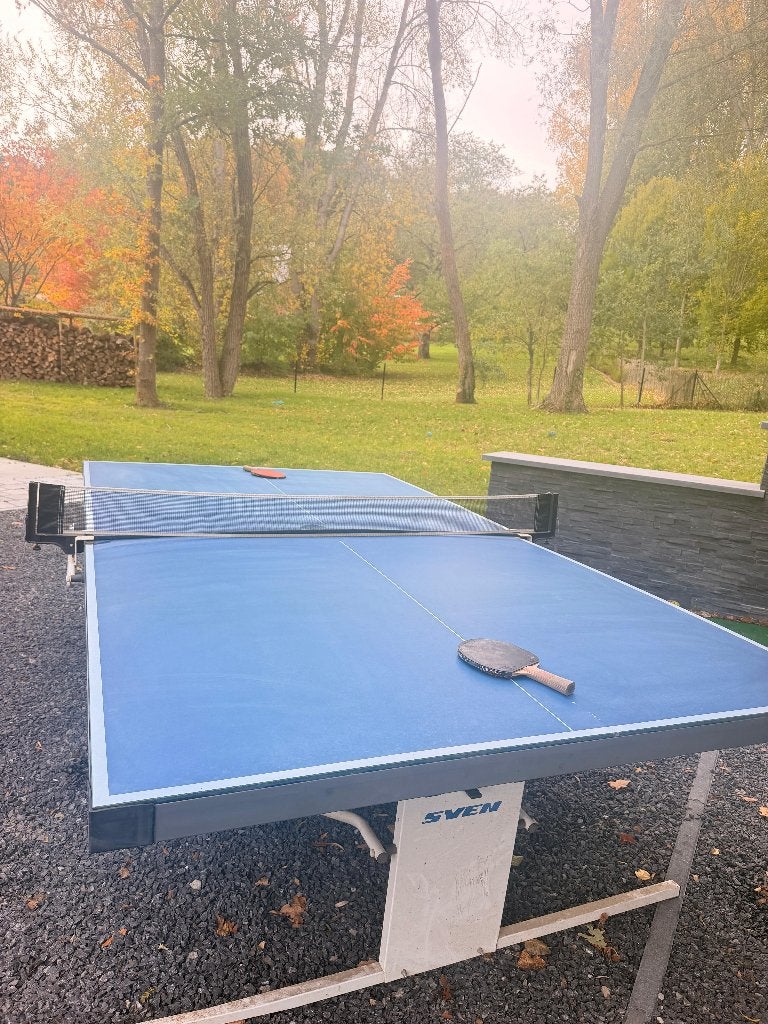 Table ping pong SVEN SPORT, Enlèvement, Utilisé, Table d'extérieur, Pliante