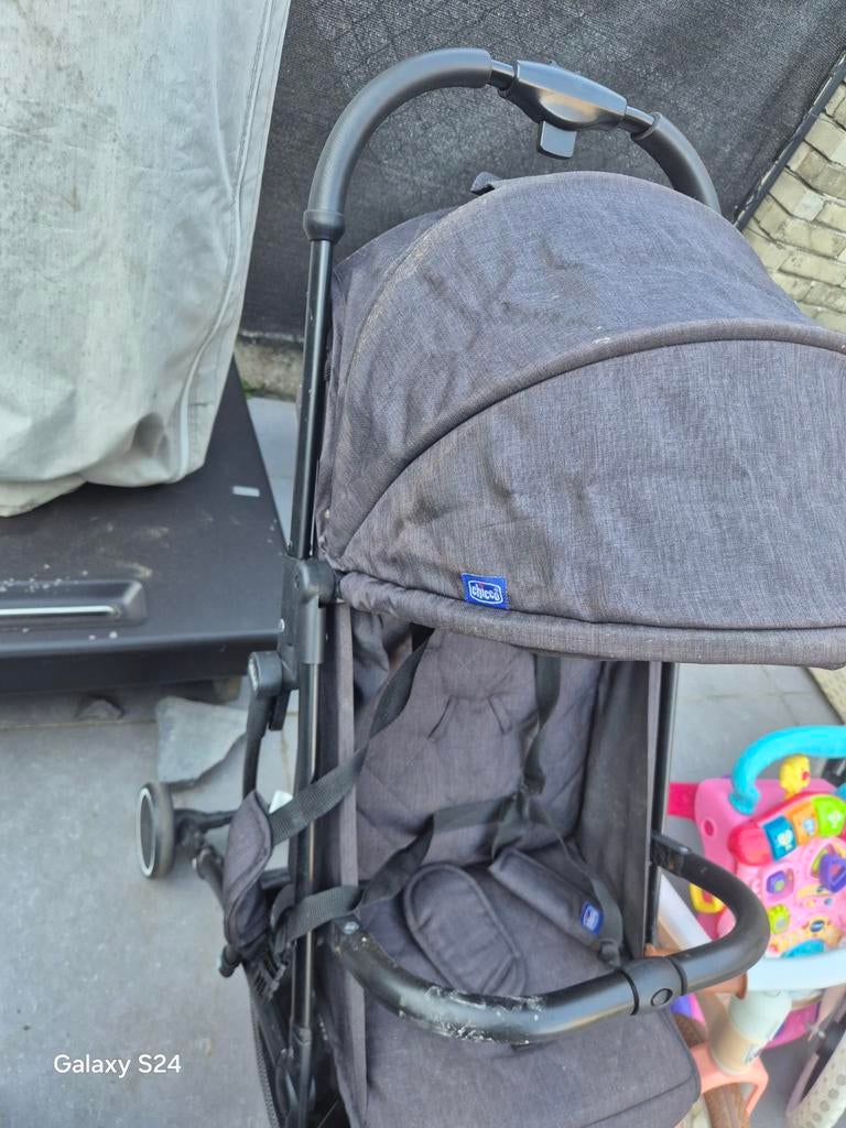 Buggy plooibaar gemakkelijk om op stap te gaan, Ophalen