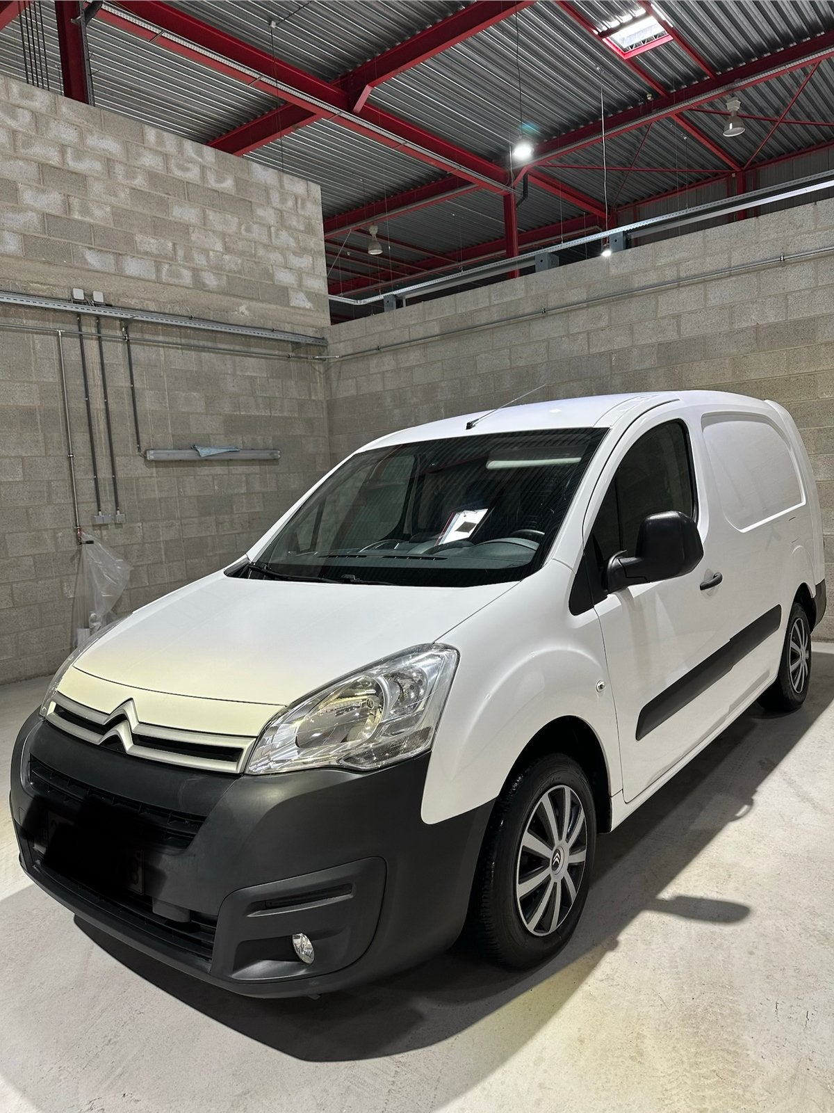 Citroen Berlingo lang chassis 1.6HDI 3PL 100pk 2018, Euro 6, 4 cilinders, Citroën, 1600 cc