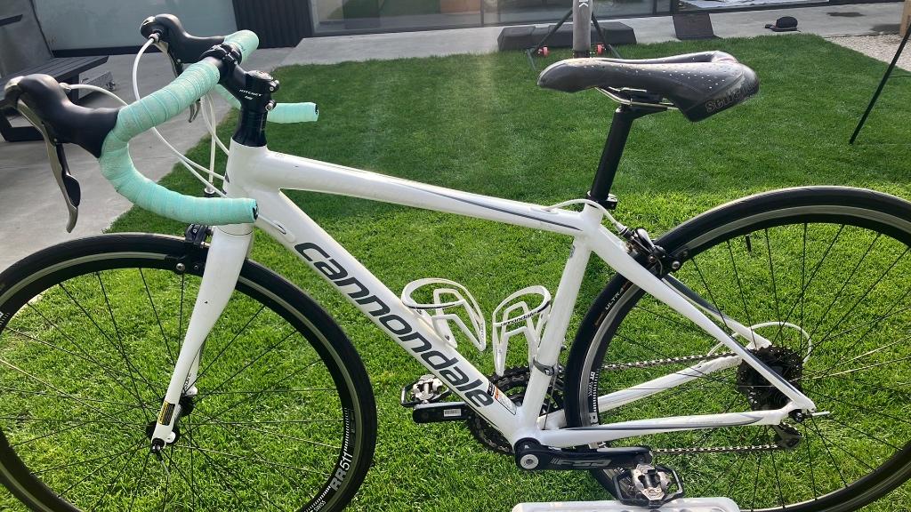 Dames racefiets Cannondale Synapse maat 48, Fietsen en Brommers, Aluminium, Minder dan 49 cm, Zo goed als nieuw, Dames